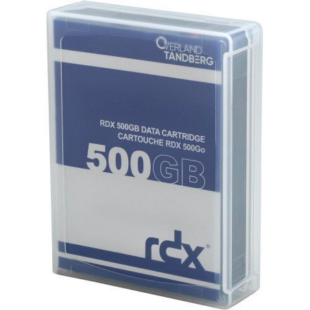 Overland-Tandberg RDX 500 GB Cartridge HDD - Reliable, High-Performance Storage Solution (Part No: 8541-RDX)